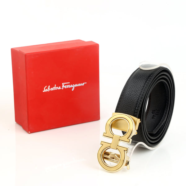 FERRAGAMO gents Leather Belt (307) - The Elegant Store