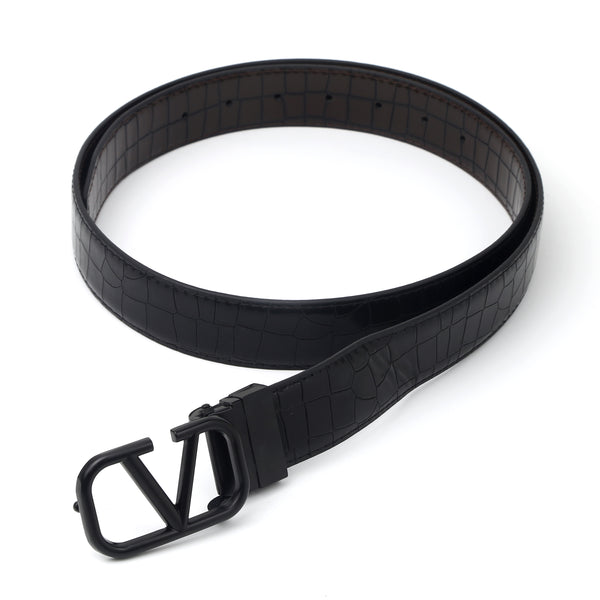 VALINTINO gents Leather Belt (288) - The Elegant Store