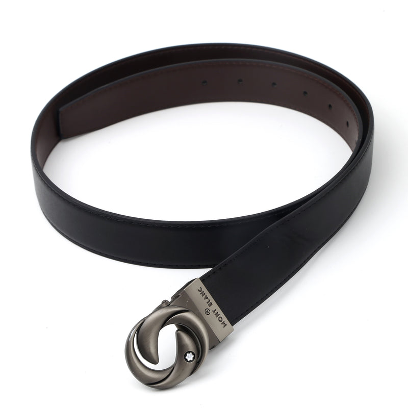 MONT BLANC gents Leather Belt (245) - The Elegant Store