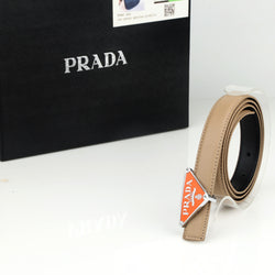 Prada Ladies Leather Belt (191) - The Elegant Store