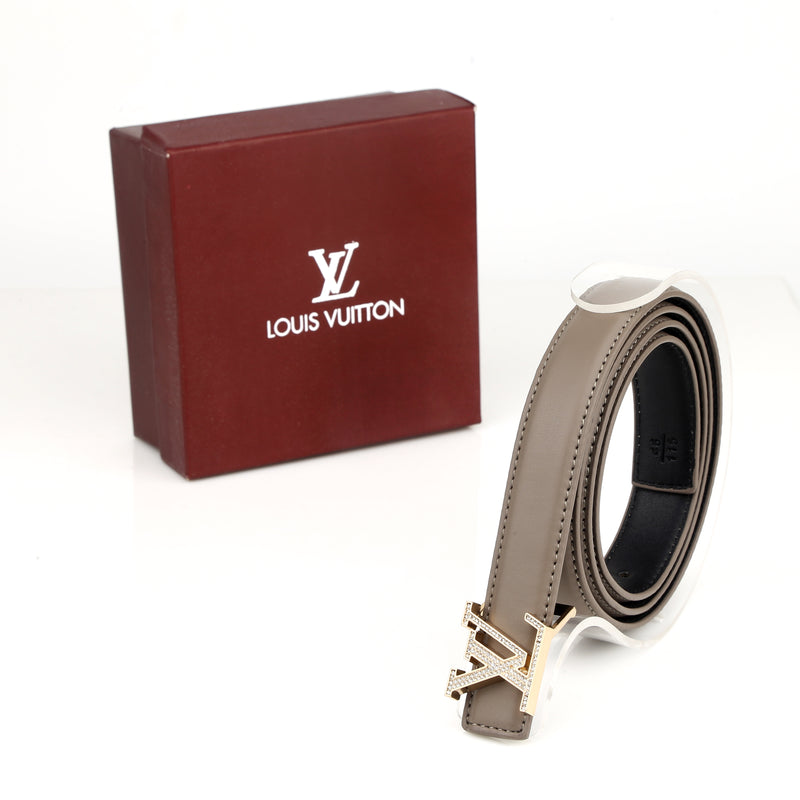 Louis Vuitton Ladies Leather Belt (218) - The Elegant Store