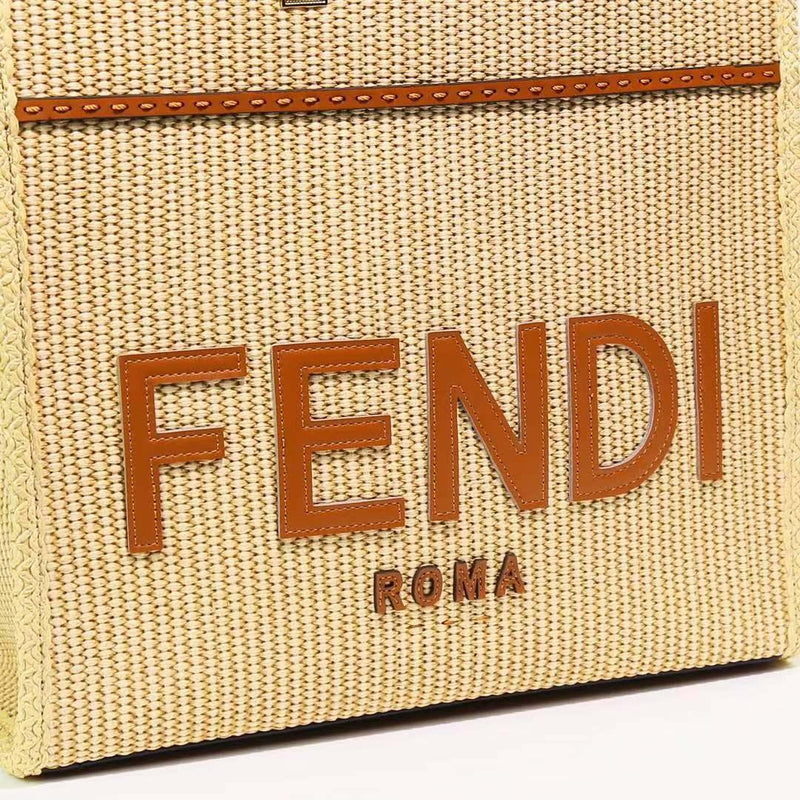 Fendi Sunshine Medium Tote (Off-white) - The Elegant Store