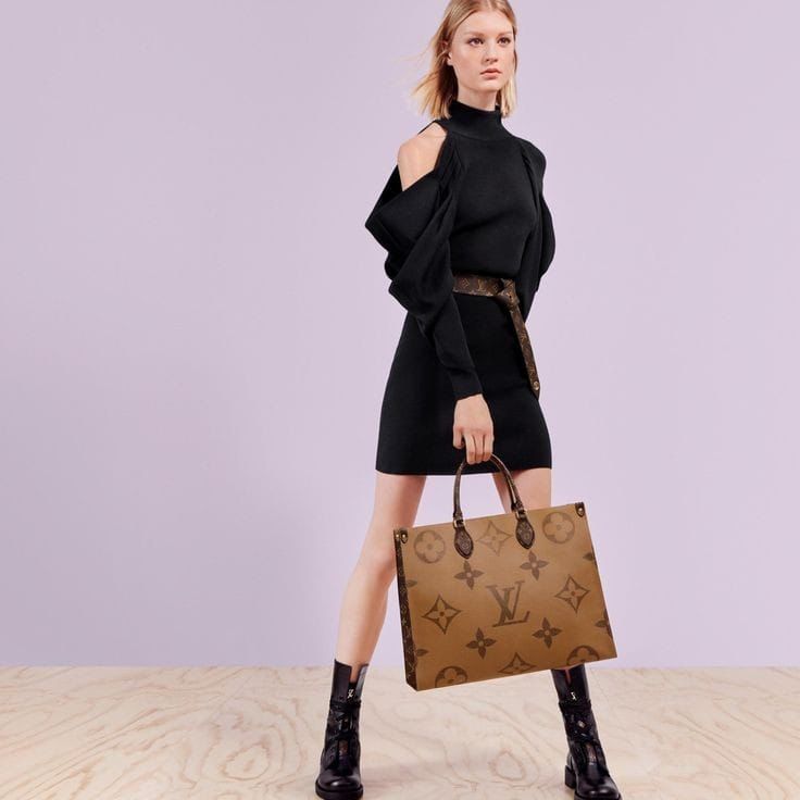LV ON THE GO TOTE BAG - The Elegant Store