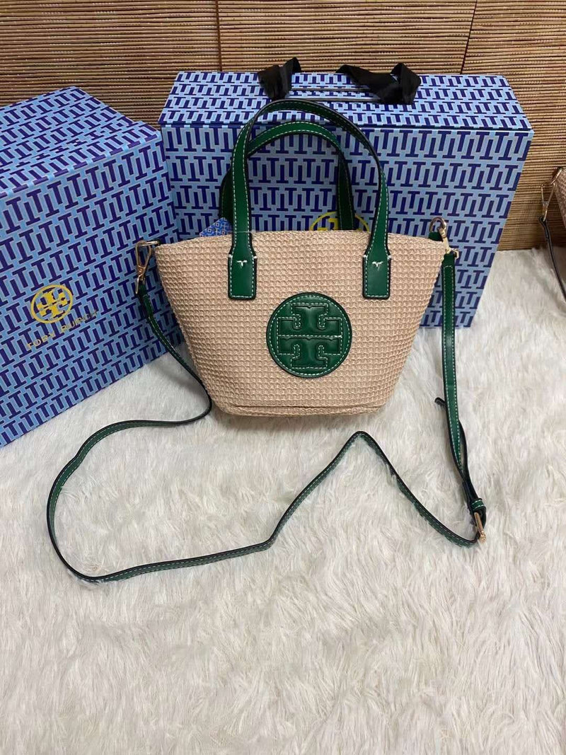 Tory Burch Straw Tote - The Elegant Store