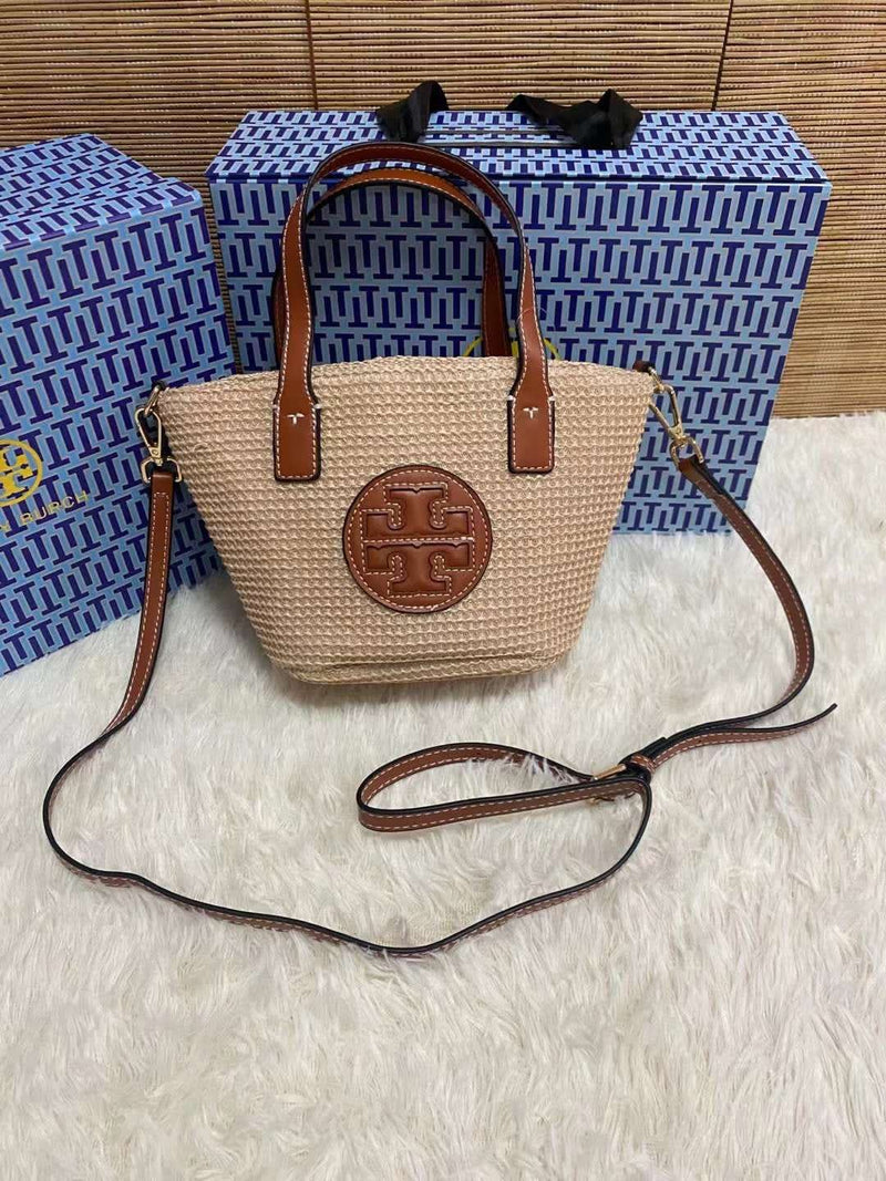 Tory Burch Straw Tote - The Elegant Store
