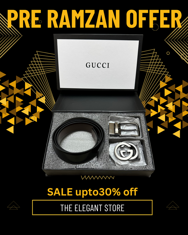 Gucci Leather Belt For Men Article#4 - The Elegant Store