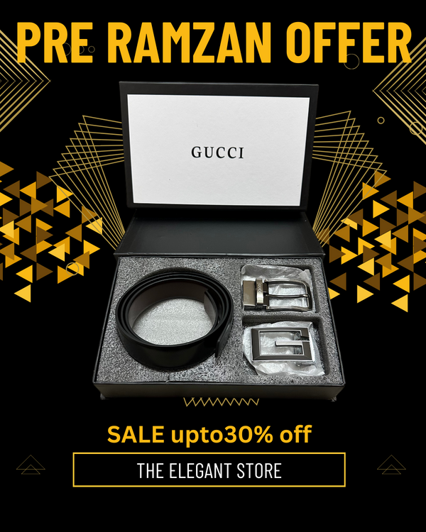 Gucci Leather Belt For Men Article#5 - The Elegant Store