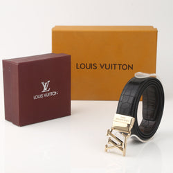 LV Leather Belt (101) - The Elegant Store